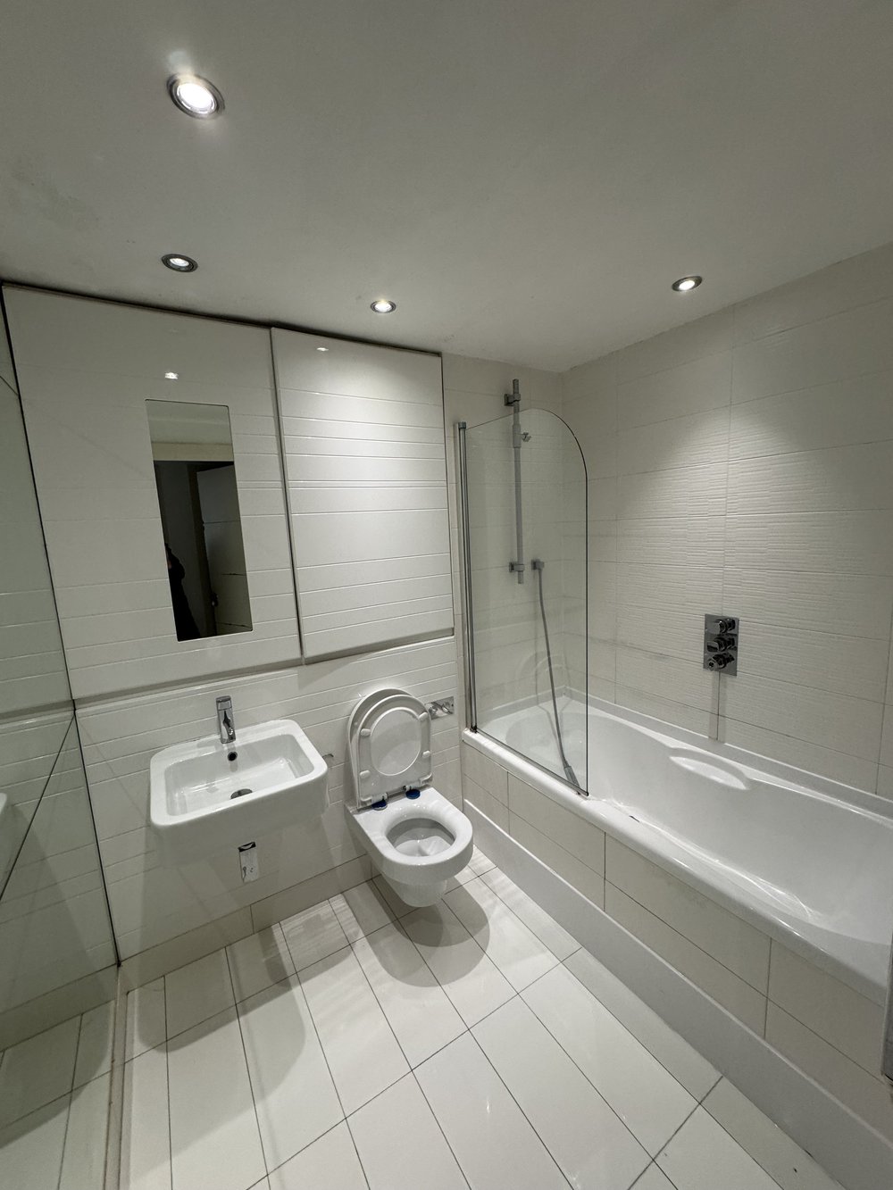 Bathroom cleaned and refreshed at Spectrum Block C