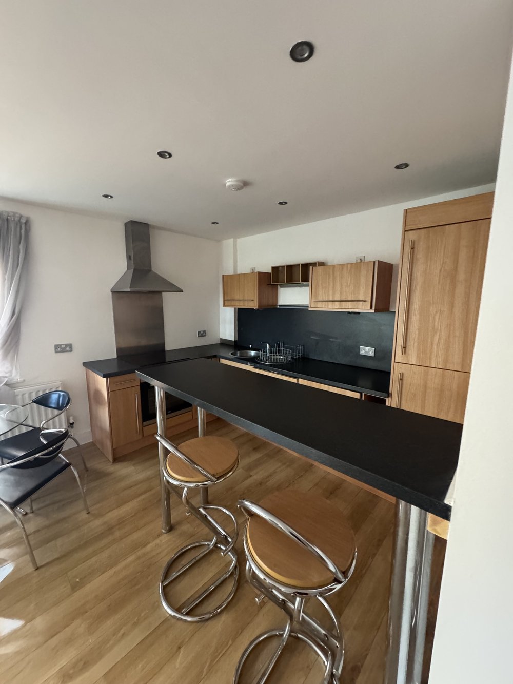 Kitchen deep cleaned for estate agent at Britannia Mills