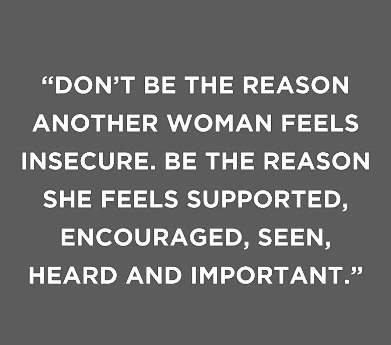 +++ BE HER INNER VOICE WHEN SHE CAN&rsquo;T HEAR IT +++

#womensupportingwomen #encouragement #mefirst #networkstudio