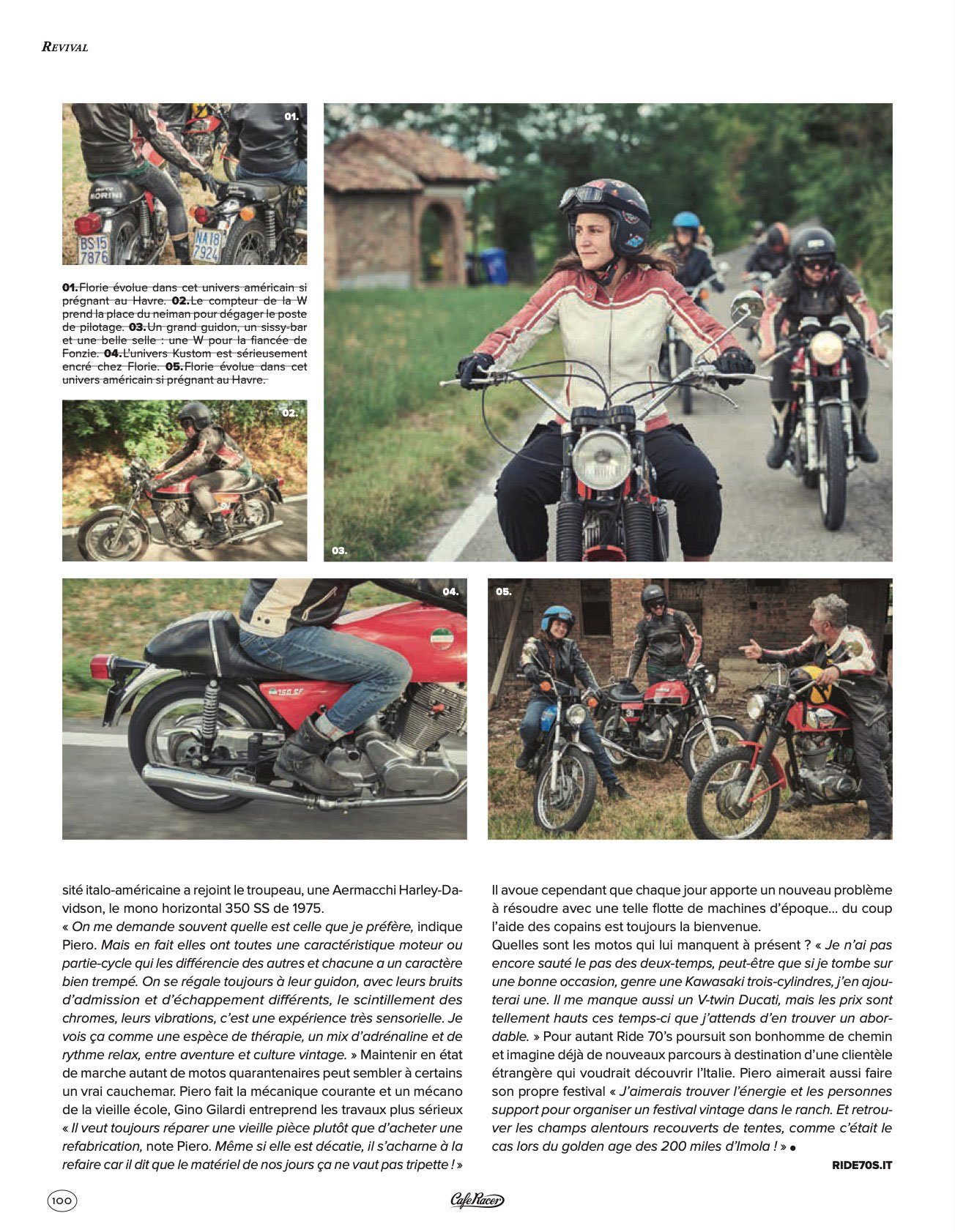 Cafe Racer magazine tearsheet 3