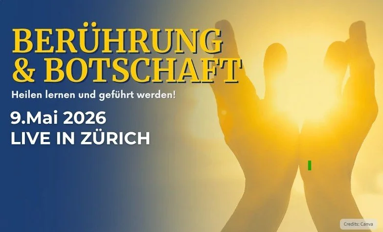 BERÜHRUNG &amp; BOTSCHAFT, Volkshaus, Zürich, Schweiz