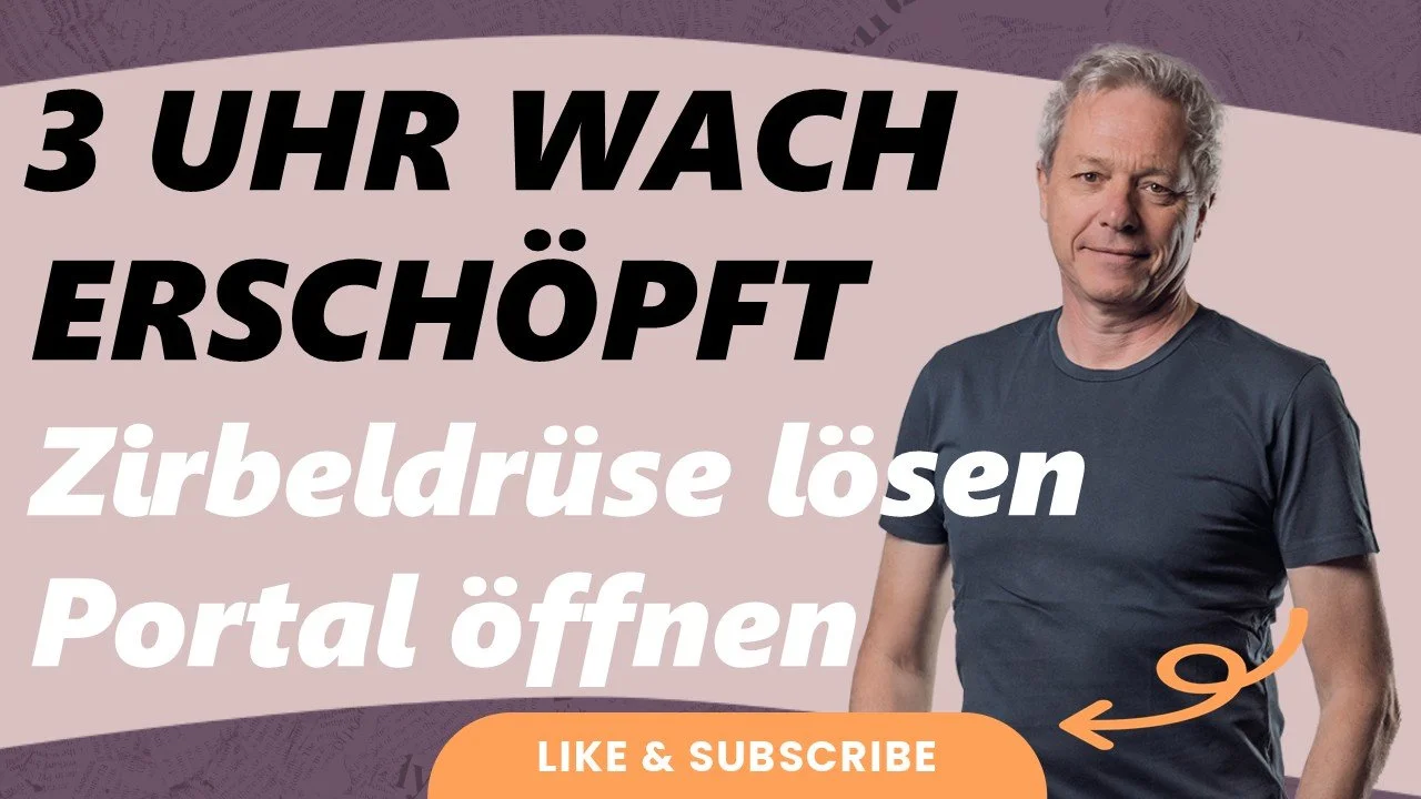 Nie richtig wach, nie richtig frei — wenn die Zirbeldrüse sich verschliesst