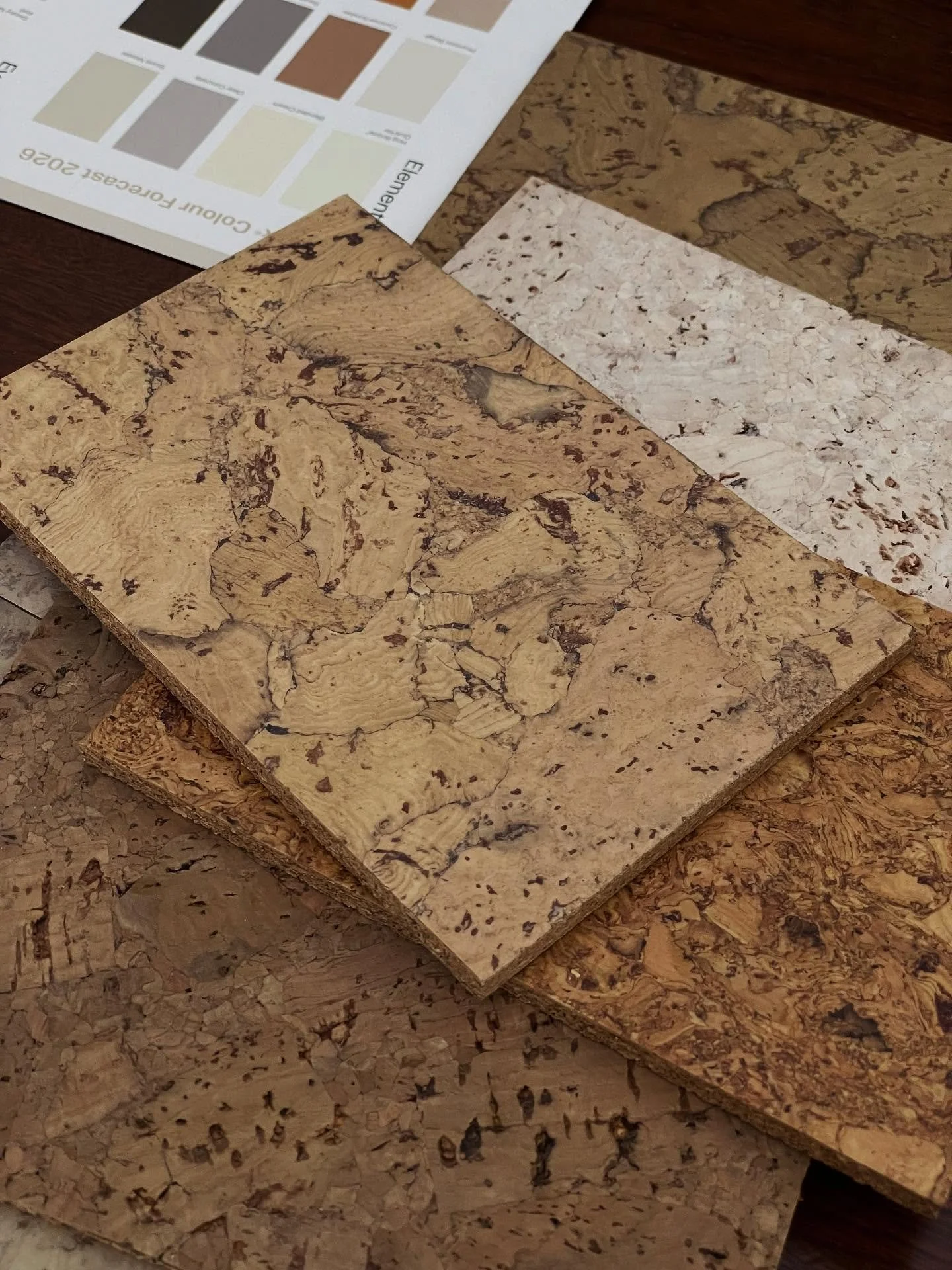 Exploring cork flooring for a new project - warm, sustainable and beautifully tactile. A material that brings quiet luxury and natural balance to a space. 

#commercialdesign #corkflooring #materiality #sustainabledesign #interiordesign