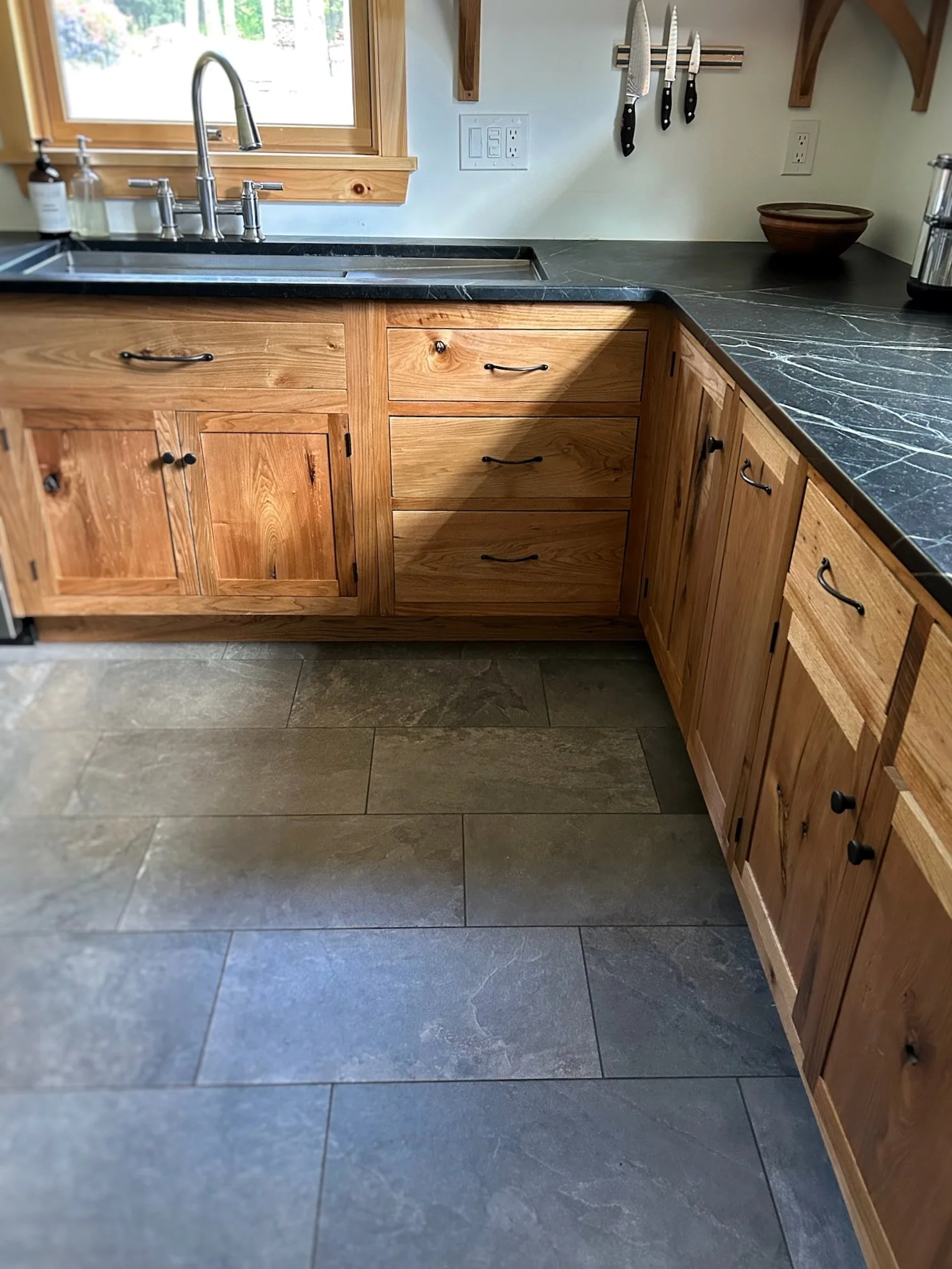 kitchen cabinetry by hope falls rustic
