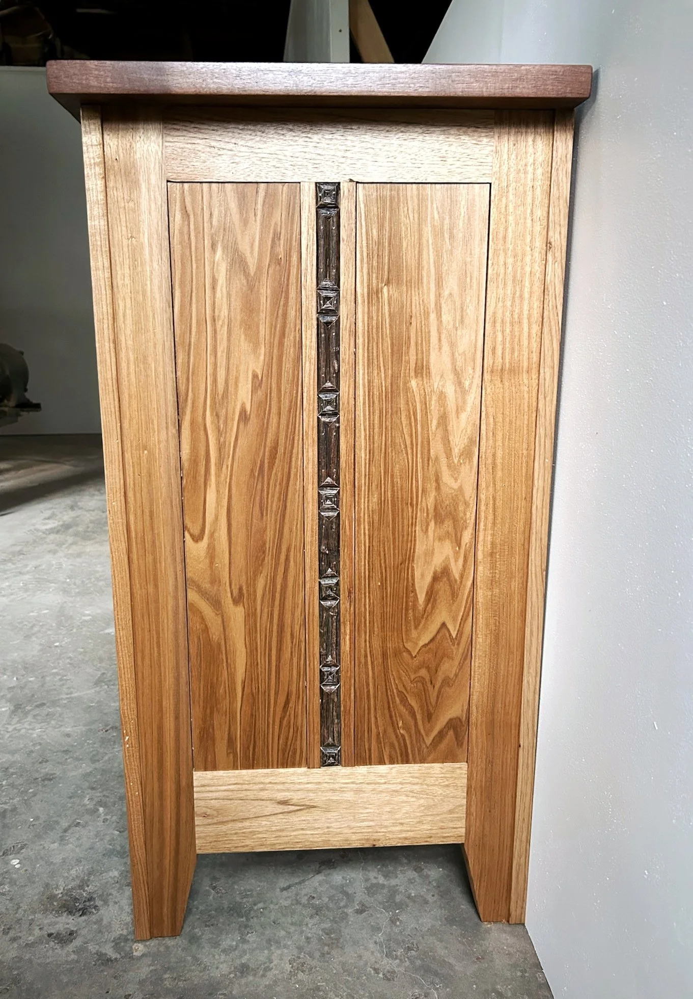 Butternut and Black Walnut Sideboard Cabinet by Hope Falls Rustic