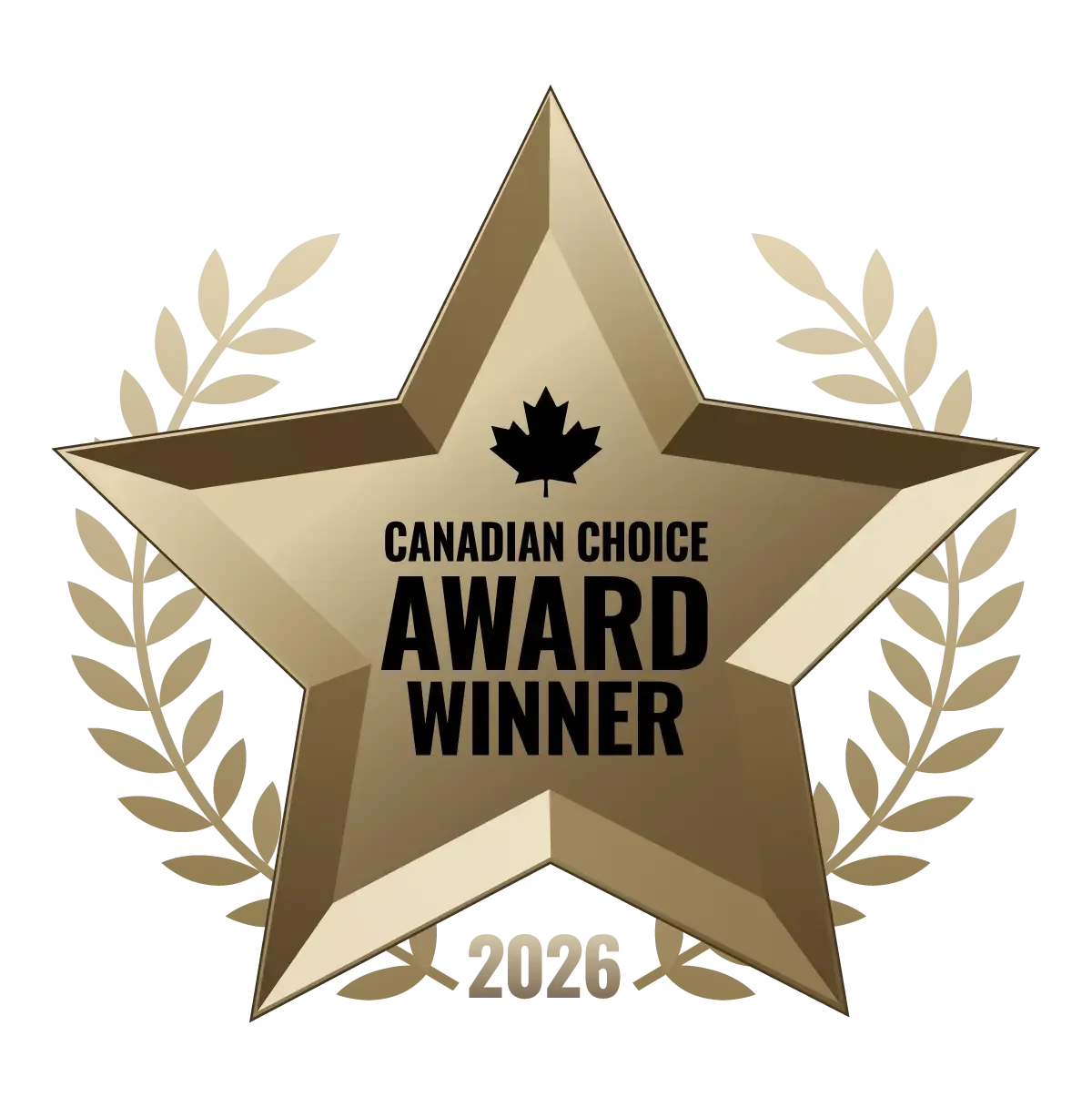 2026 Canadian Choice Award Winner badge