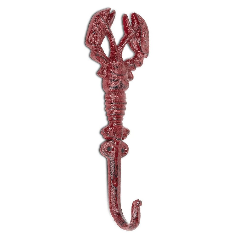 Lobster Single Wall Hook Cast Iron — Regained Relics Antiques and