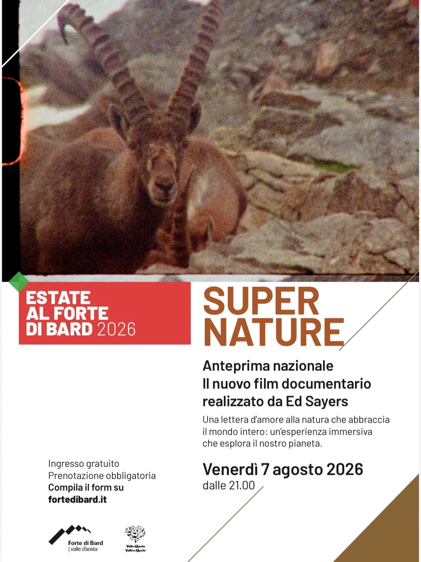 [🇮🇹sotto🇮🇹⤵️]
🇬🇧After winning both the jury Green Award and the Audience Award at @pordenonedocsfest Pordenone Docs Fest 2026 where the film Super Nature enjoyed its Italian National Premiere, and Italian distribution partner Wanted @wantedcine