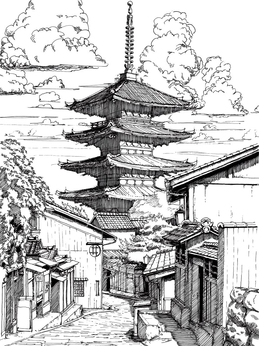 Travel Sketches (commissioned)