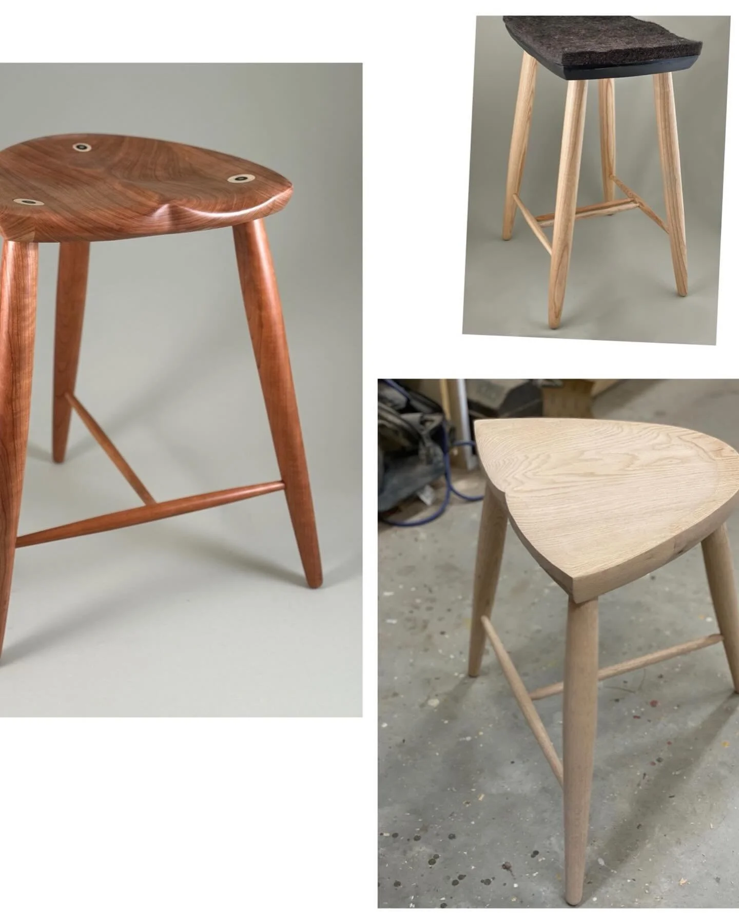 Come learn to turn and make a stool @sanbornmillsfarm June 24-28. It is easier than you think!  Great class for all levels!
#seating #chairmaking #stools  #woodworking #woodturning