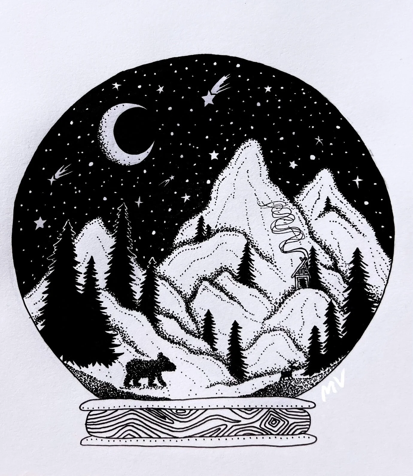 Mountain Illustration