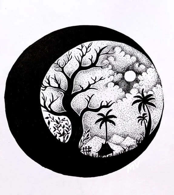 Moon illustration