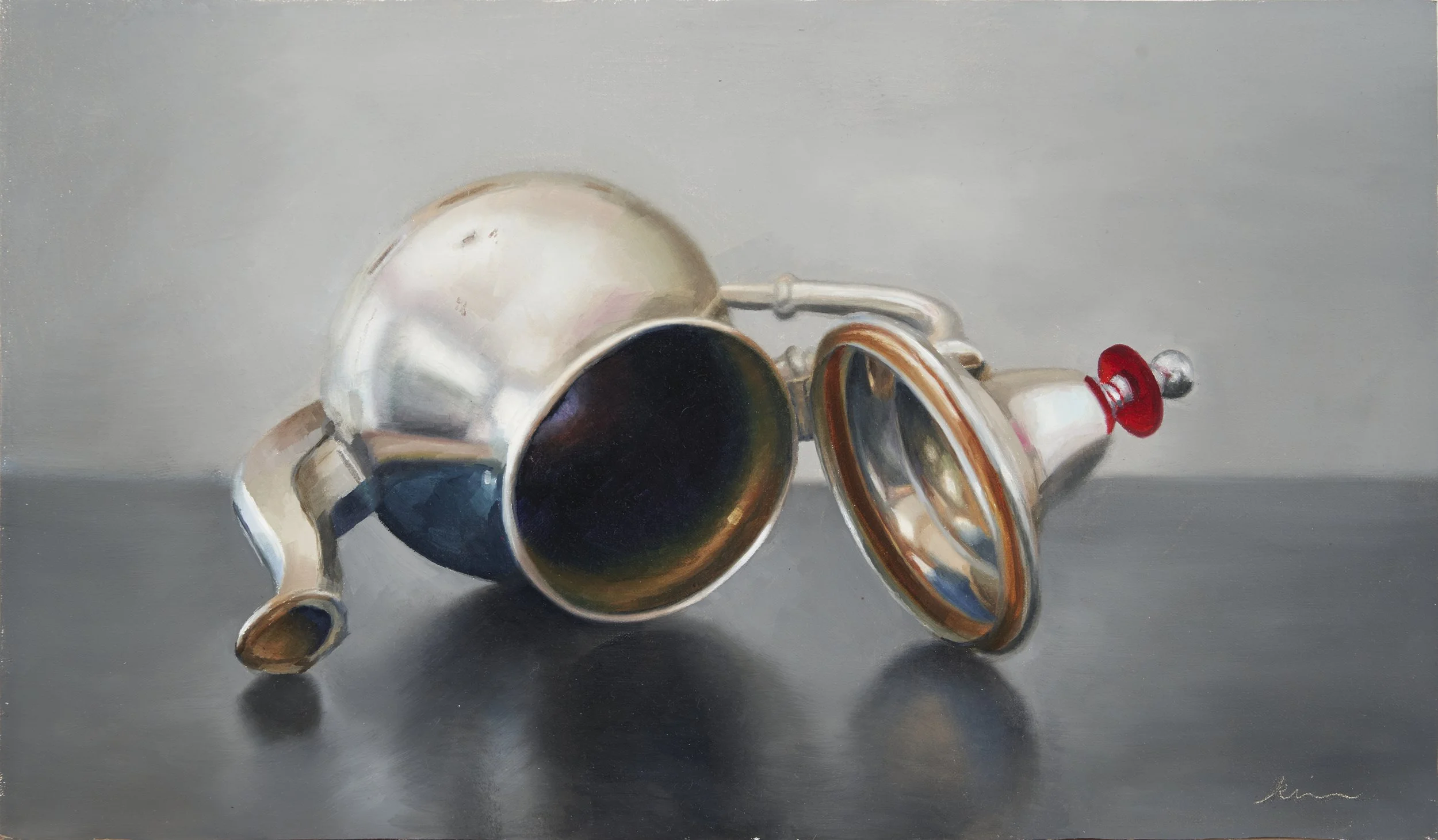 “Empty”
Oil on board
22.5cm x 38.5cm