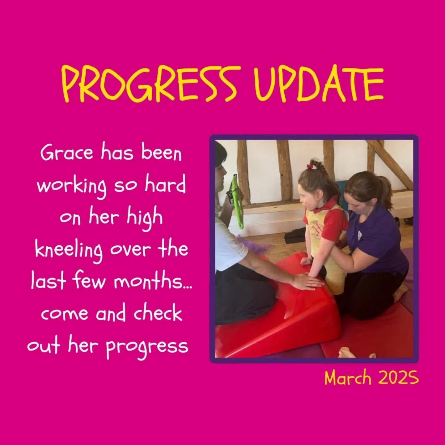 Check out this amazing progress from Grace 👏

Keep going, Grace! 

#progress #progressupdate #strength #functional #childrensphysiotherapy #childrensphysio #physio