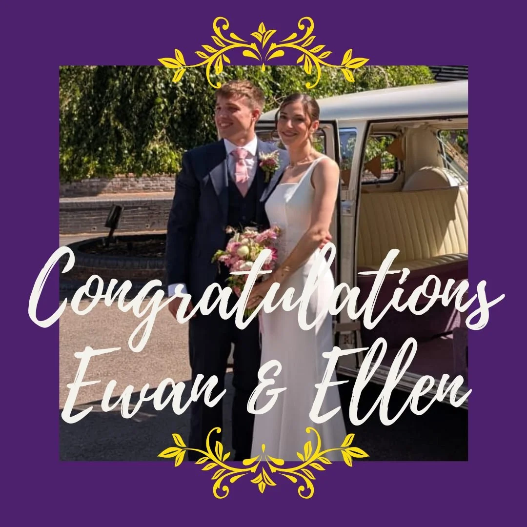 Huge congratulations to our very own Ewan and his beautiful wife Ellen! 💜

The whole team at Kids' Therapy Works is so happy for you both. What an incredible day - and what a way to arrive! 🚌

Wishing you a lifetime of happiness together. 🥂

#Team