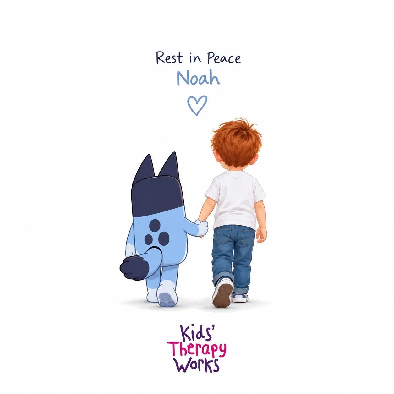 We are deeply saddened to hear the news of Noah, our thoughts are with Noah&rsquo;s family and loved ones at this very difficult time 🕊️ 

All our love

The Kids Therapy Works Team