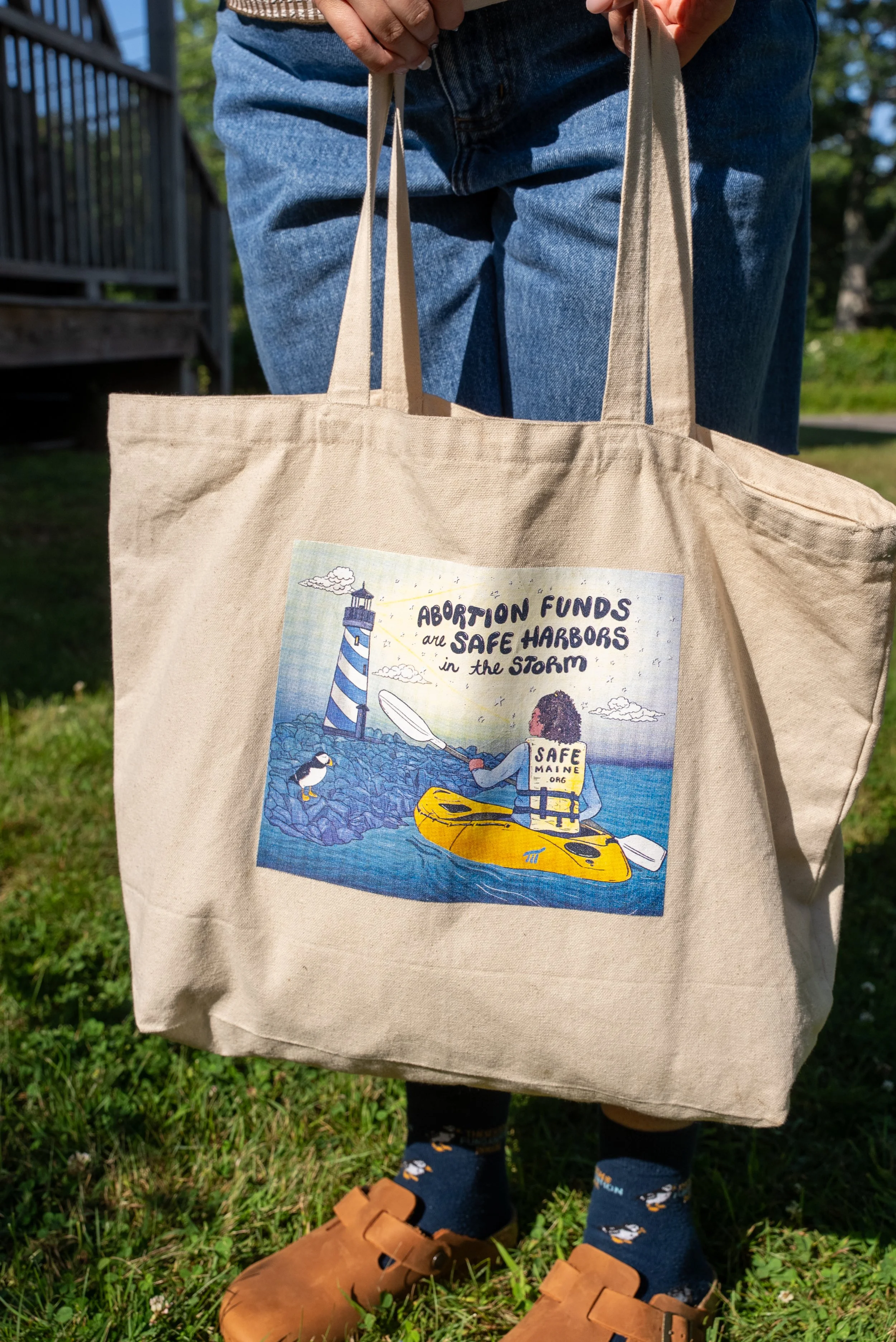 Safe Harbors Tote Bags