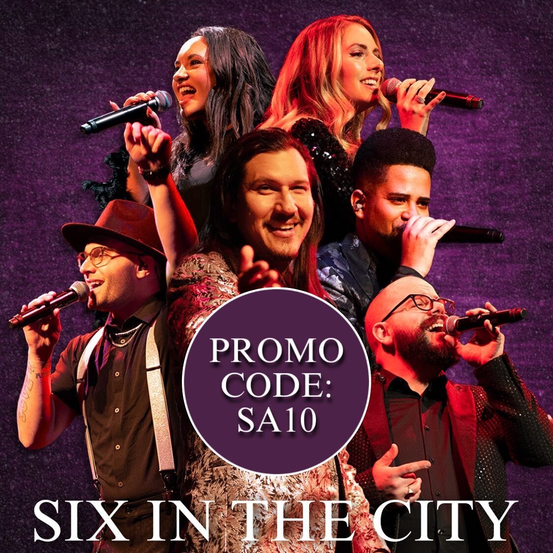 🎶 Six in the City 🎶 FLASH SALE! Use the code, SA10 for $10 off your ticket!!! An incredible night of a cappella PLUS our special guest @robynadeleanderson! 🤍 A new block of seats has opened up- we'll see you on SUNDAY, 4/16 in NYC! 🎟️