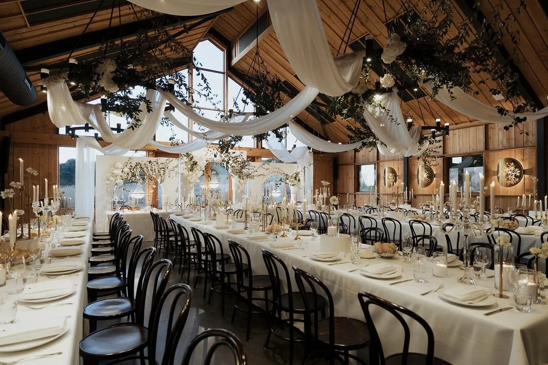 And that&rsquo;s a wrap 🤍 Have loved reliving the special moments from Rene &amp; Gian&rsquo;s dream day at @bendooleyestate The Stables with the most epic ceremony and dreamiest reception! 
Thank you lovers so much for entrusting Lovers and Fleurs 