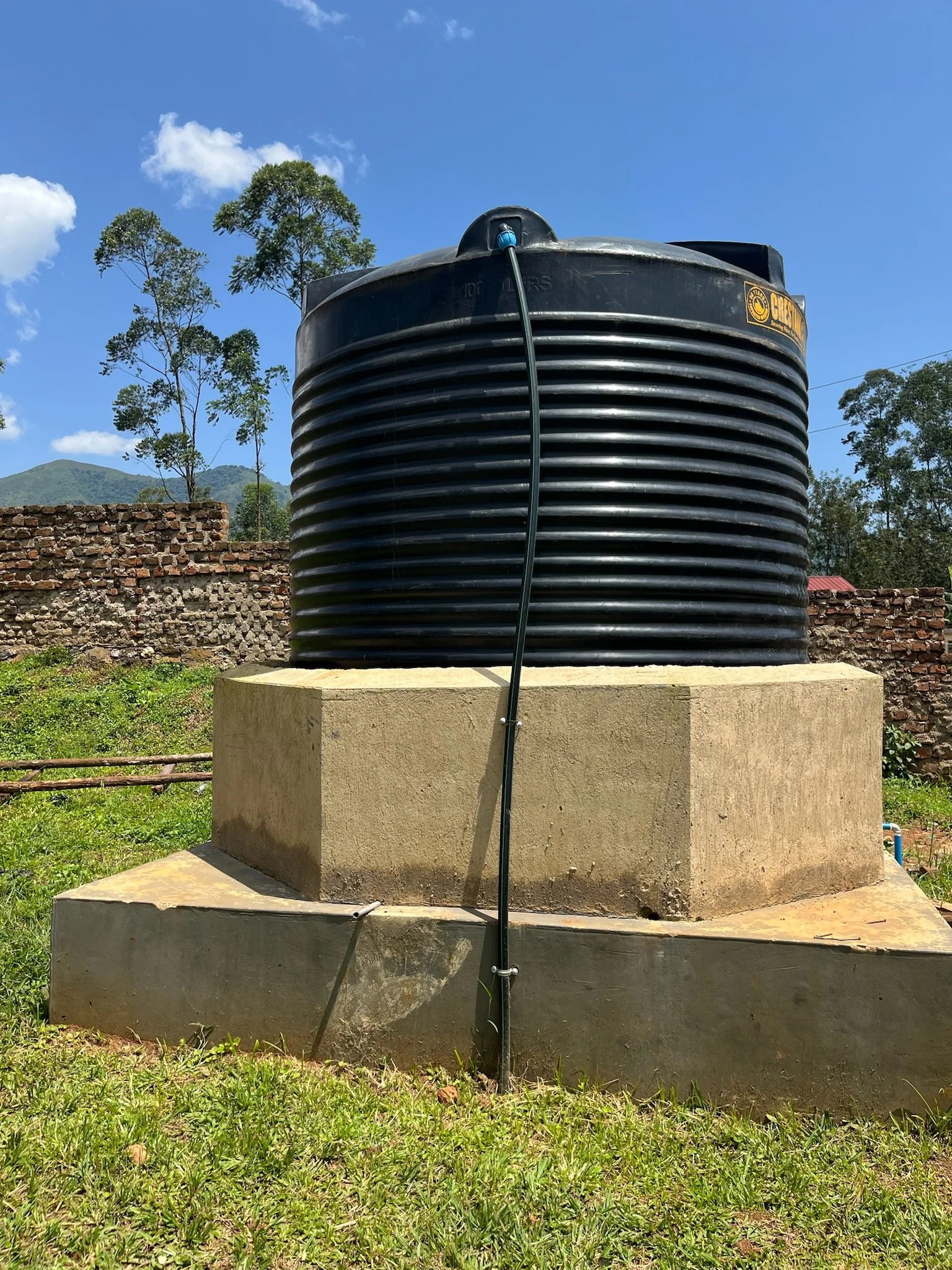A Rainwater Harvesting Tank