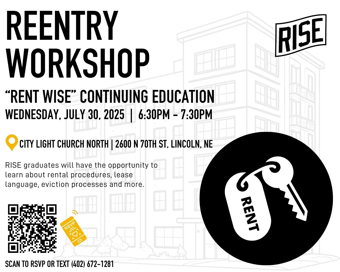 Reentry Workshop: “Rent Wise” - Lincoln