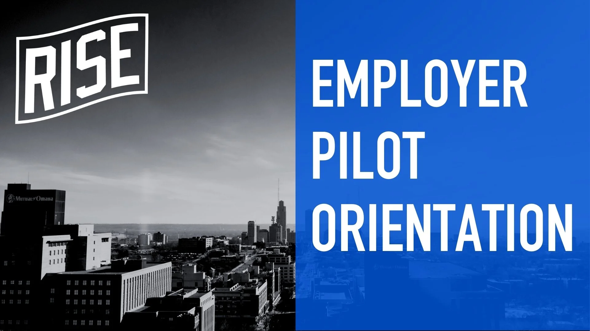 Employer Pilot Orientation