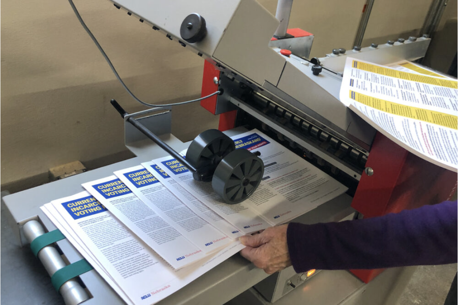 Nebraska nonprofits mail voter-rights information to county jails