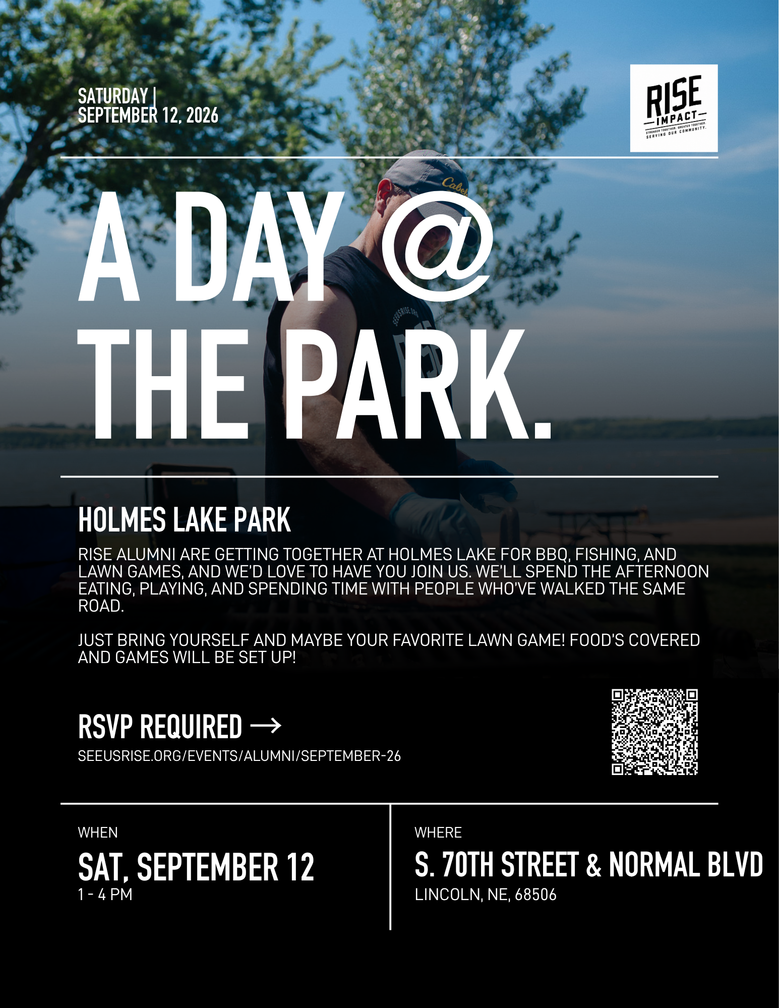 RISE Alumni: Holmes Lake Park