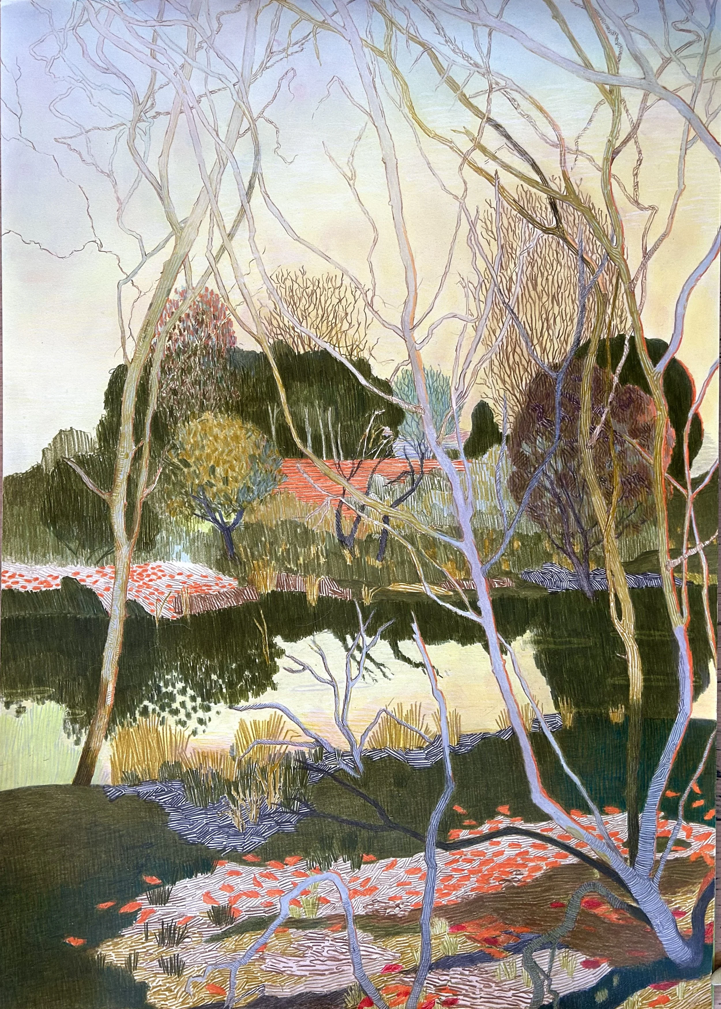 A September evening by the stream, 2024.jpeg