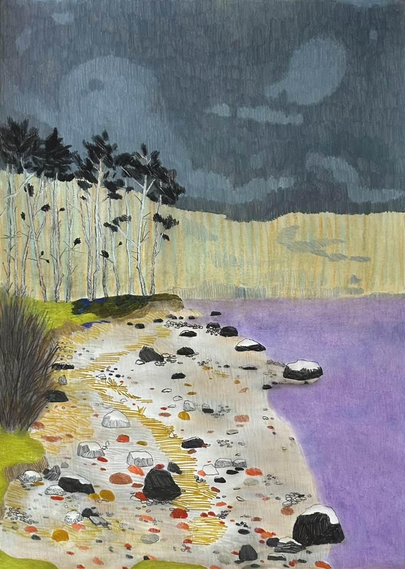 A rainy day at the beach 2026