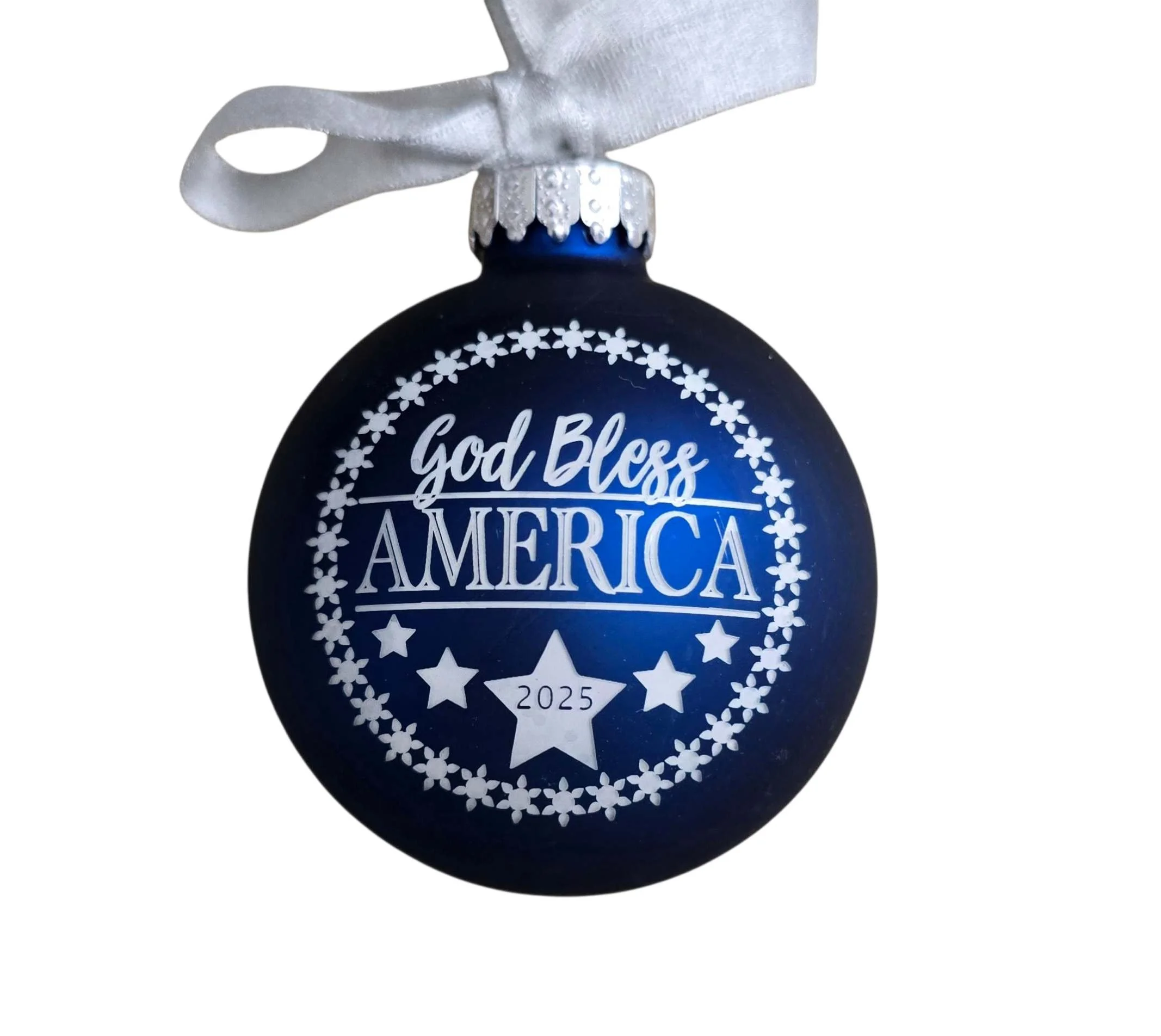 God Bless America Ornament