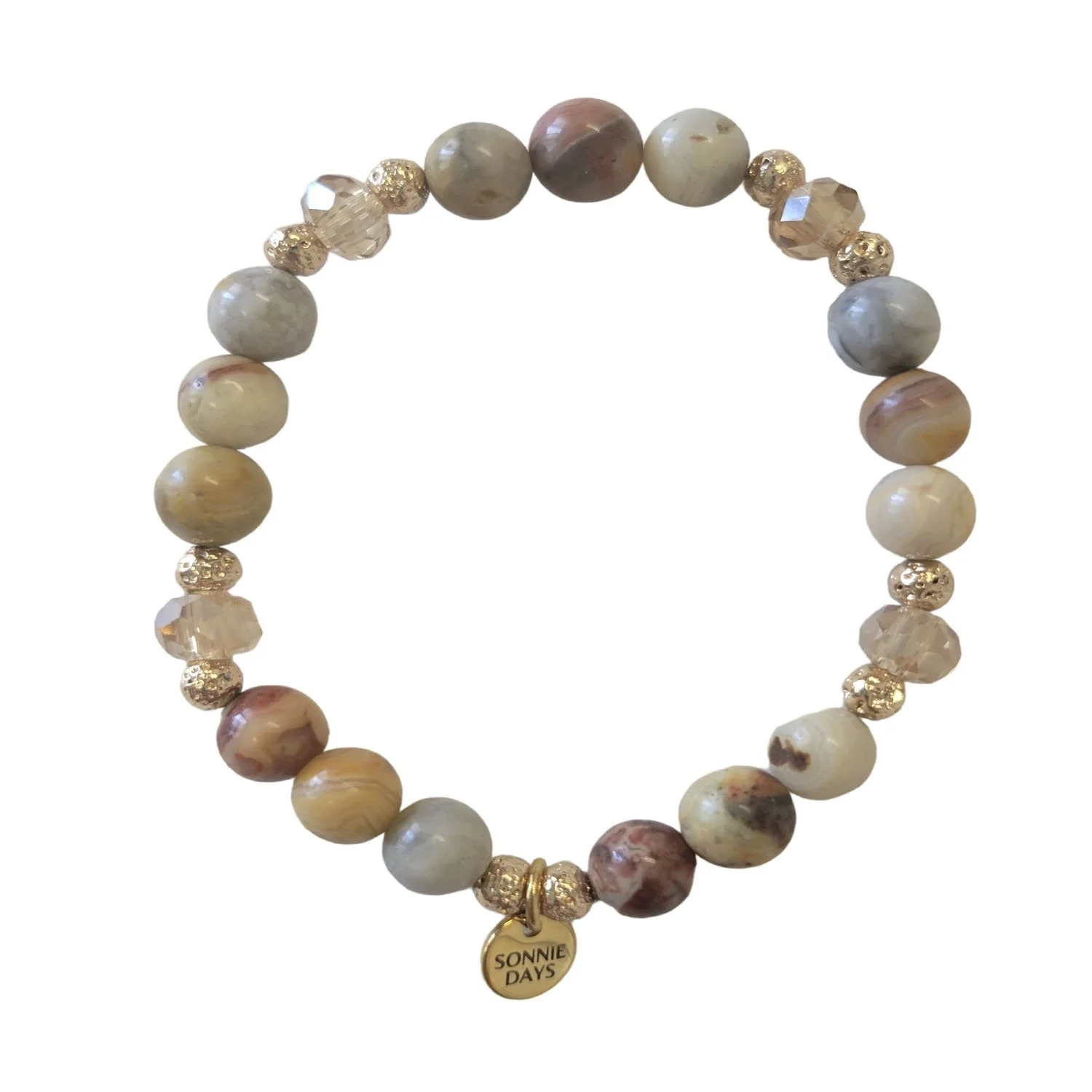 8mm Balance Semi-Precious Bracelet – Harmony, Grace & Alignment