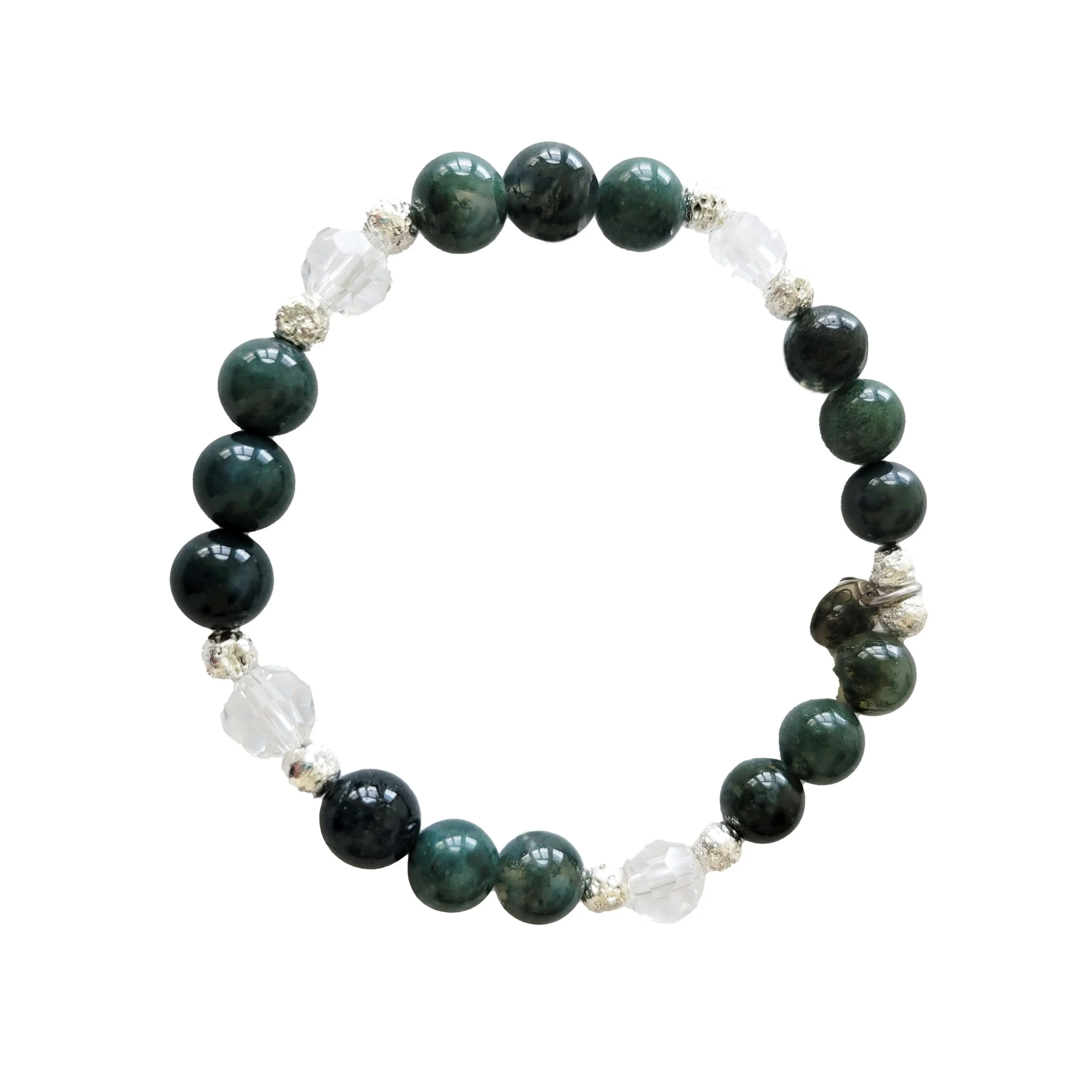 8mm New Beginnings Semi-Precious Bracelet – Stability, Creativity & Positive Opportunities