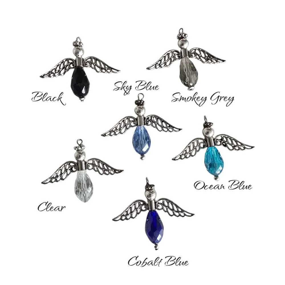 Angel Number Key Ring Beaded Angels | Sonnie Days, Inc