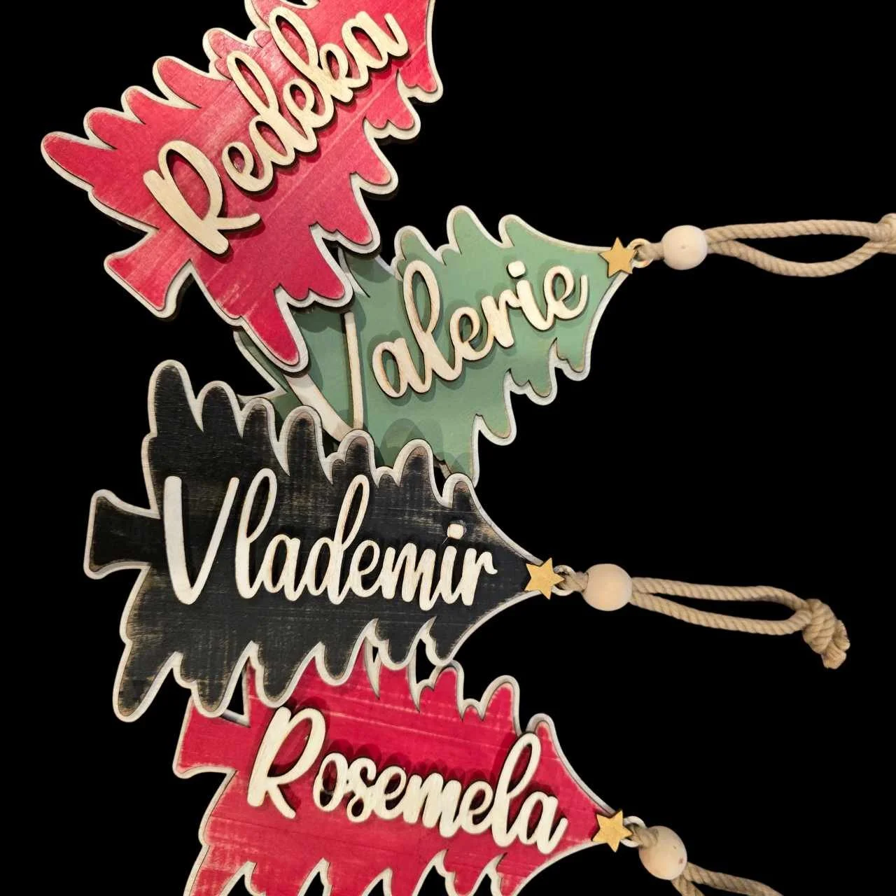 Personalized Tree Ornament Tag