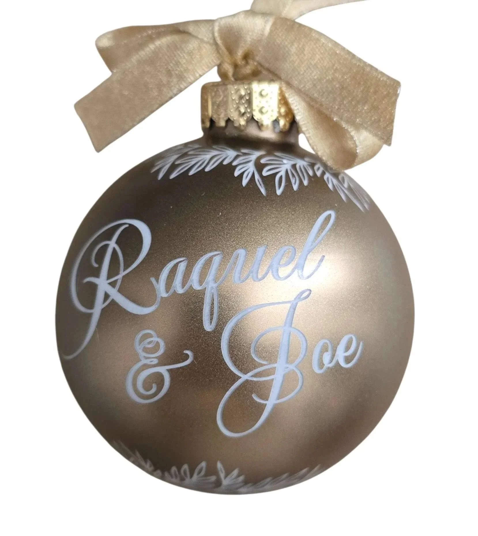 Elegant Names Ornament
