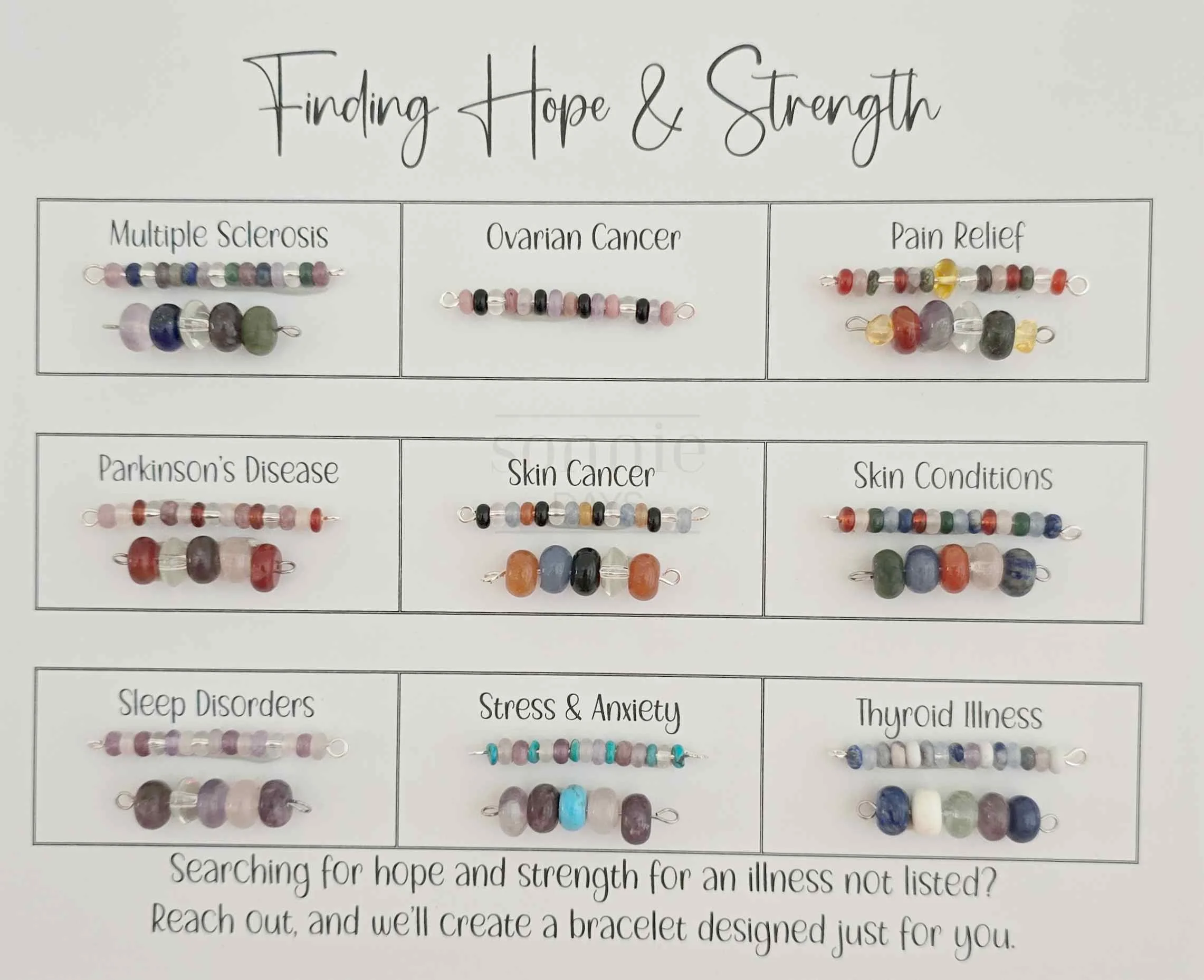 Circle of Strength Gemstone Samples|Sonnie Days