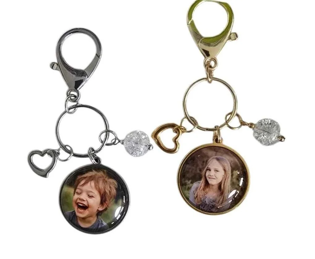 Round Photo Key Ring | Sonnie Days, Inc.