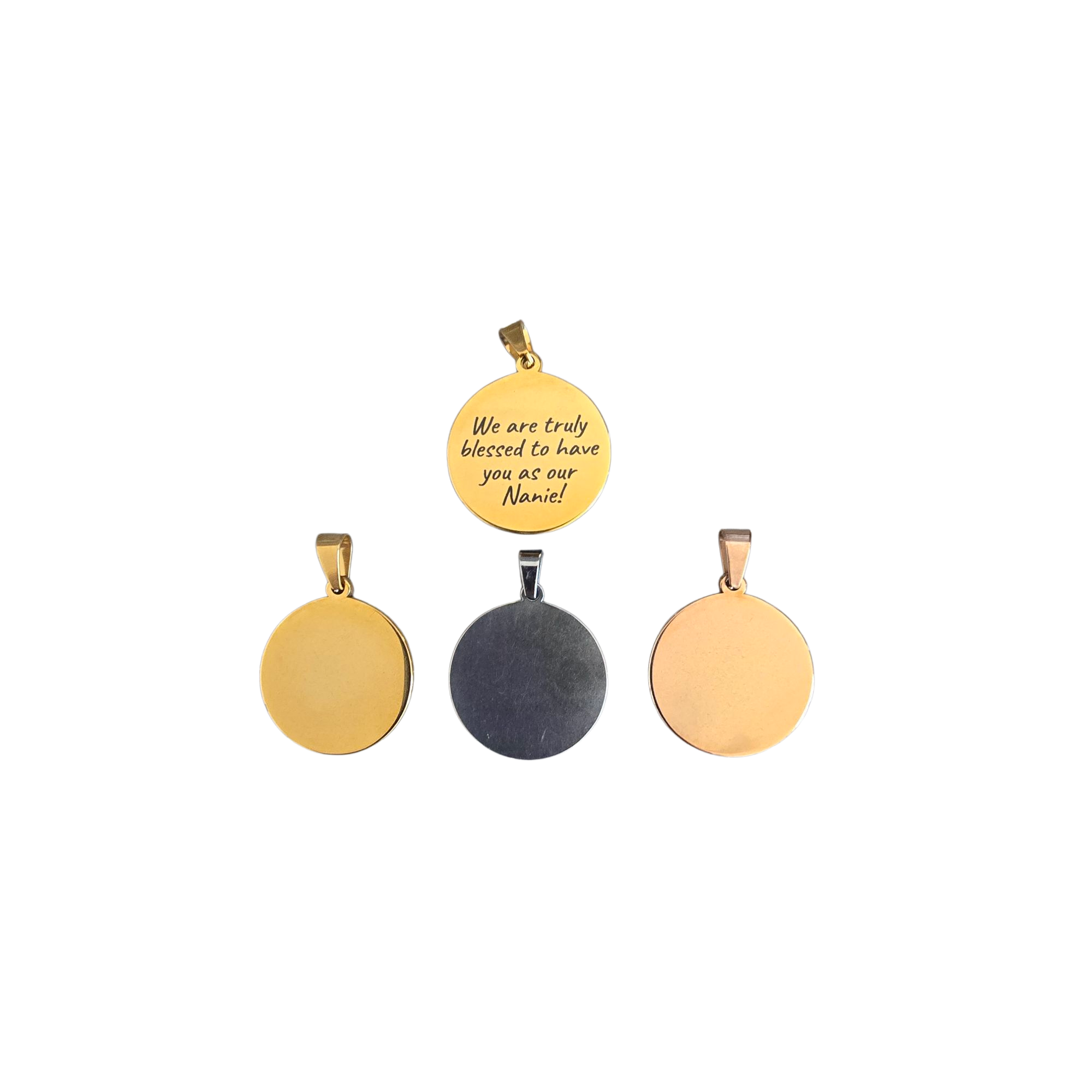 Photo Pendant Engraving | Sonnie Days, inc.