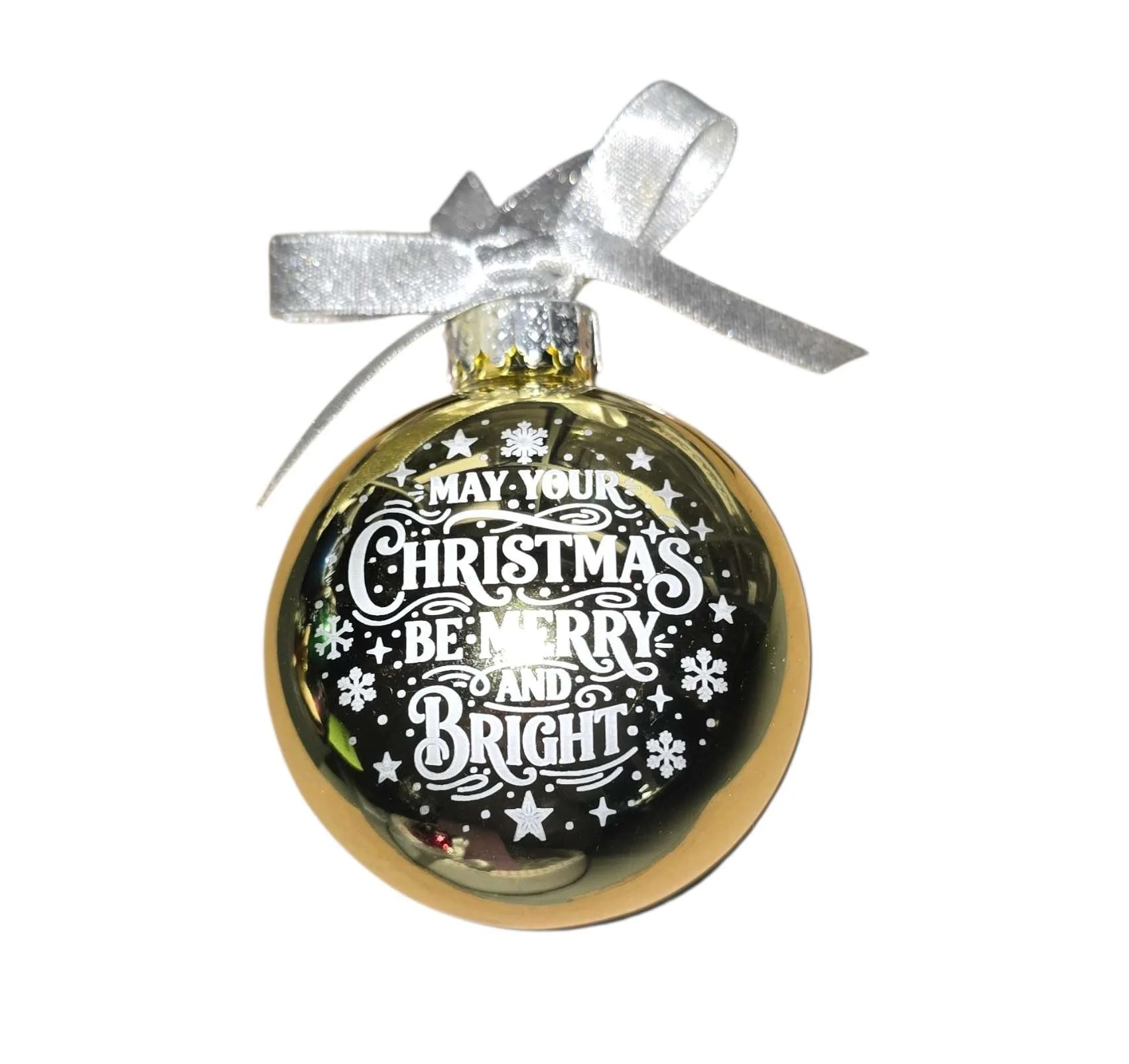 Merry And Bright Christmas Ornament |Sonnie Days