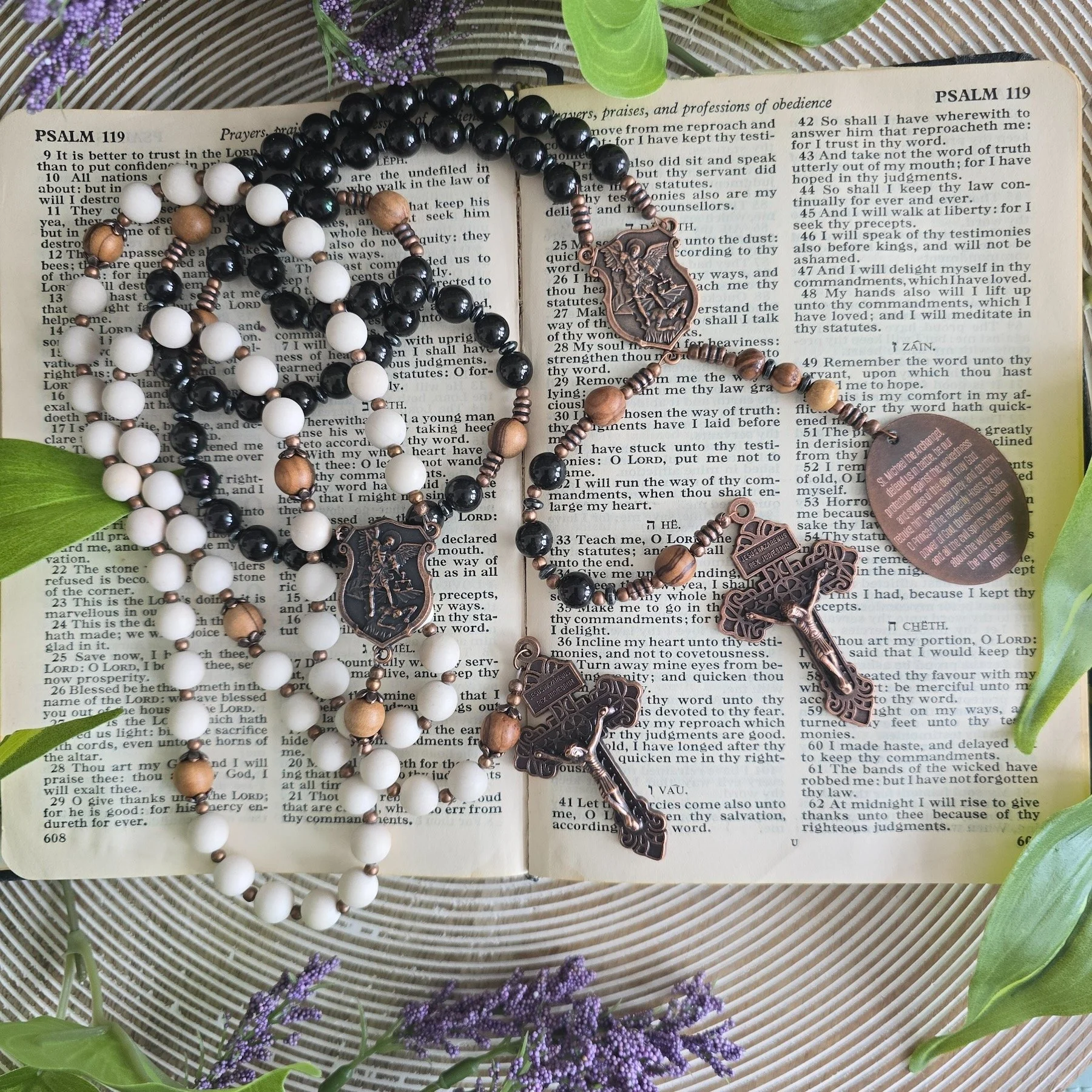 Semi-precious-stone-rosaries