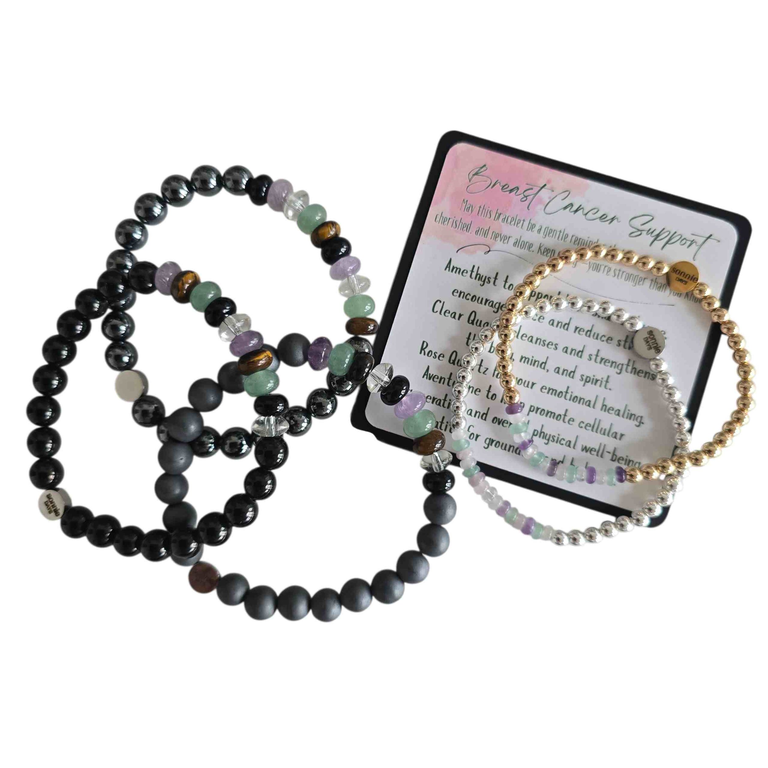 Circle of Strength – Comfort Gemstone Bracelets for Illness Support