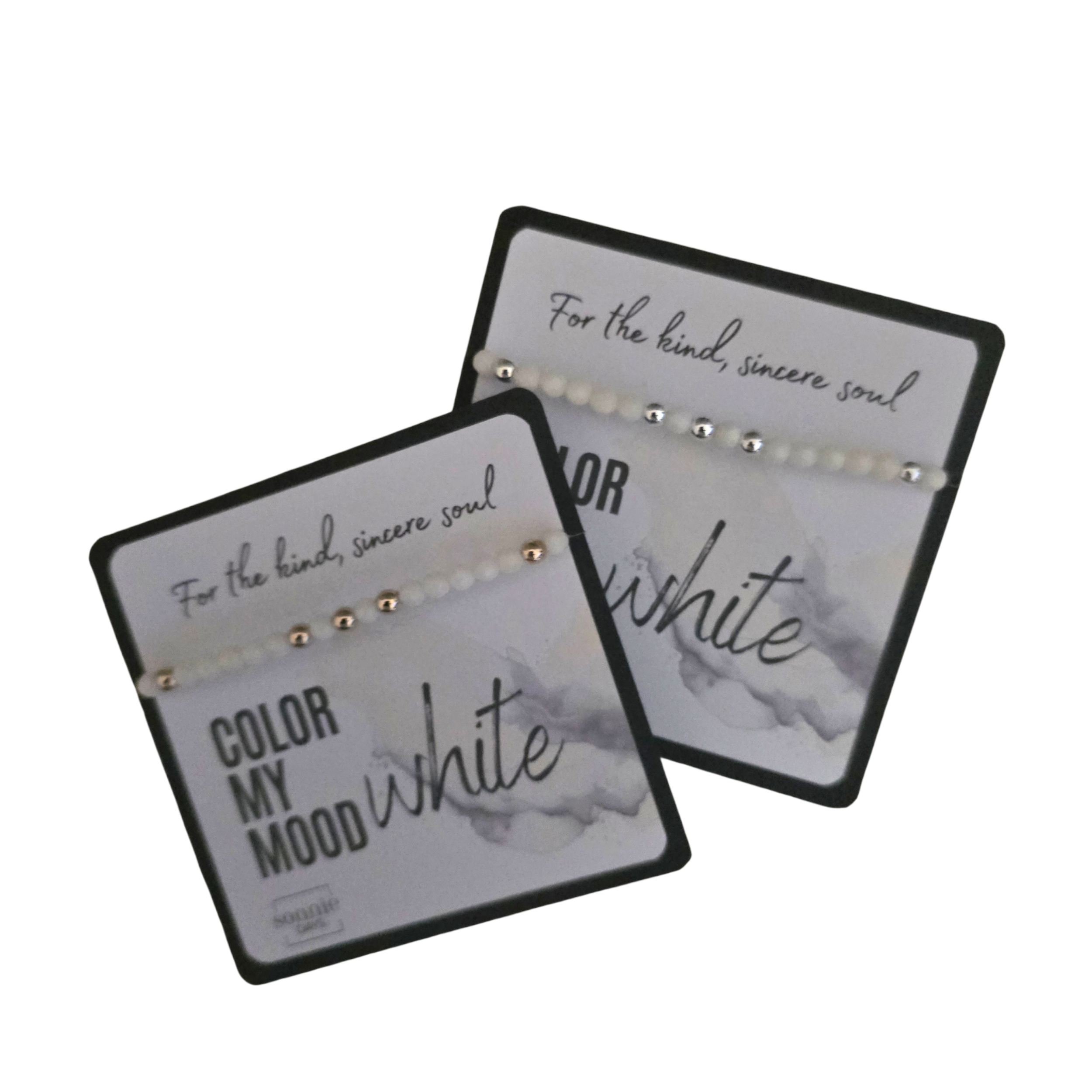 White  Mood Bracelet | Sonnie Days