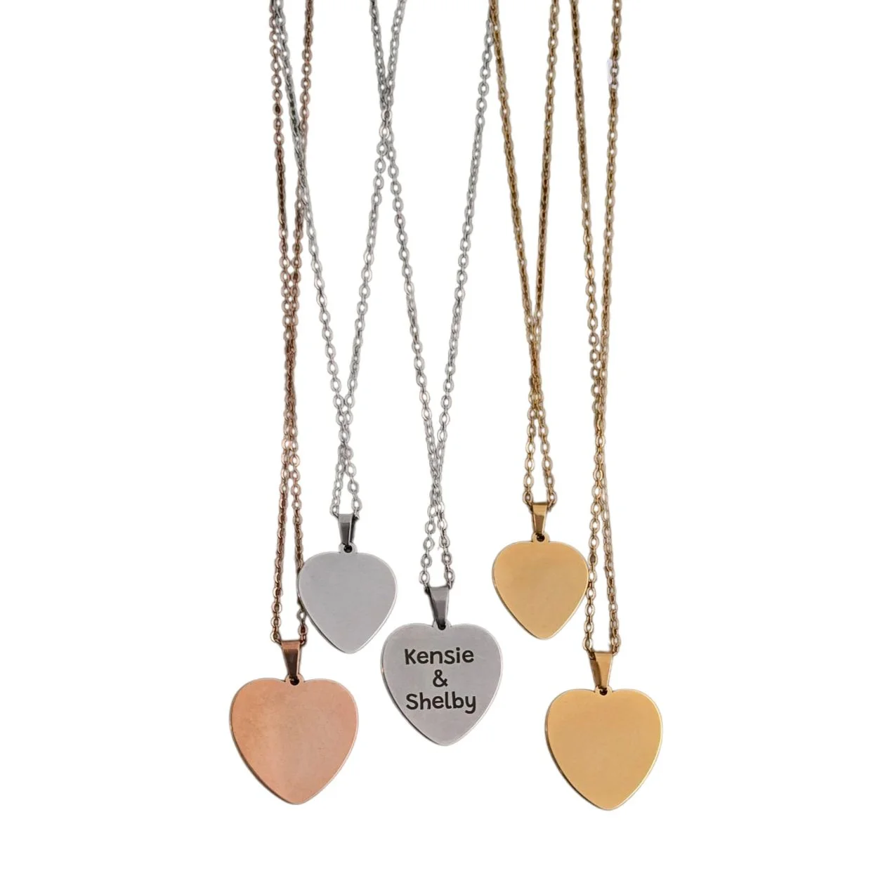 Engraved Heart Photo Pendant | Sonnie Days, Inc.