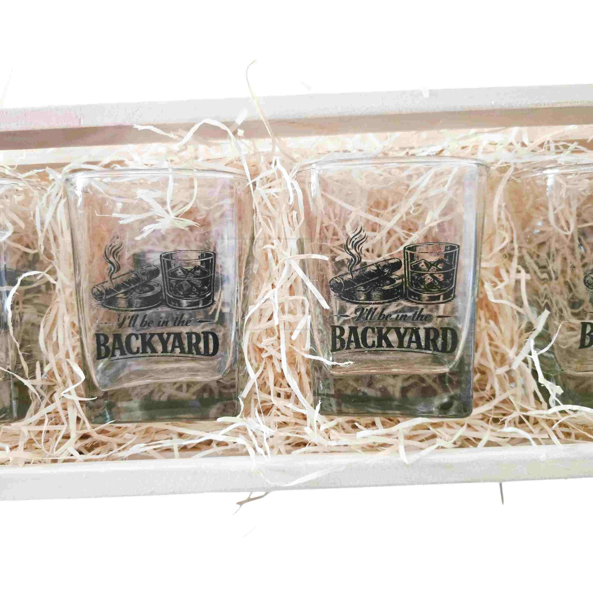 I'm in the Backyard Whiskey Glass|Sonnie Days