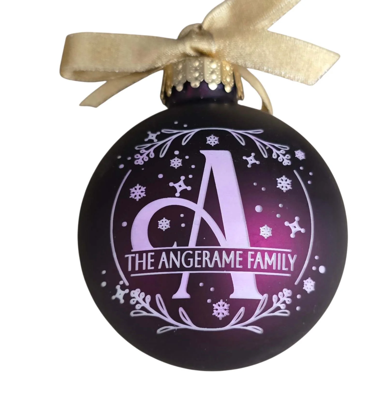 Monogram Ornament | Sonnie Days