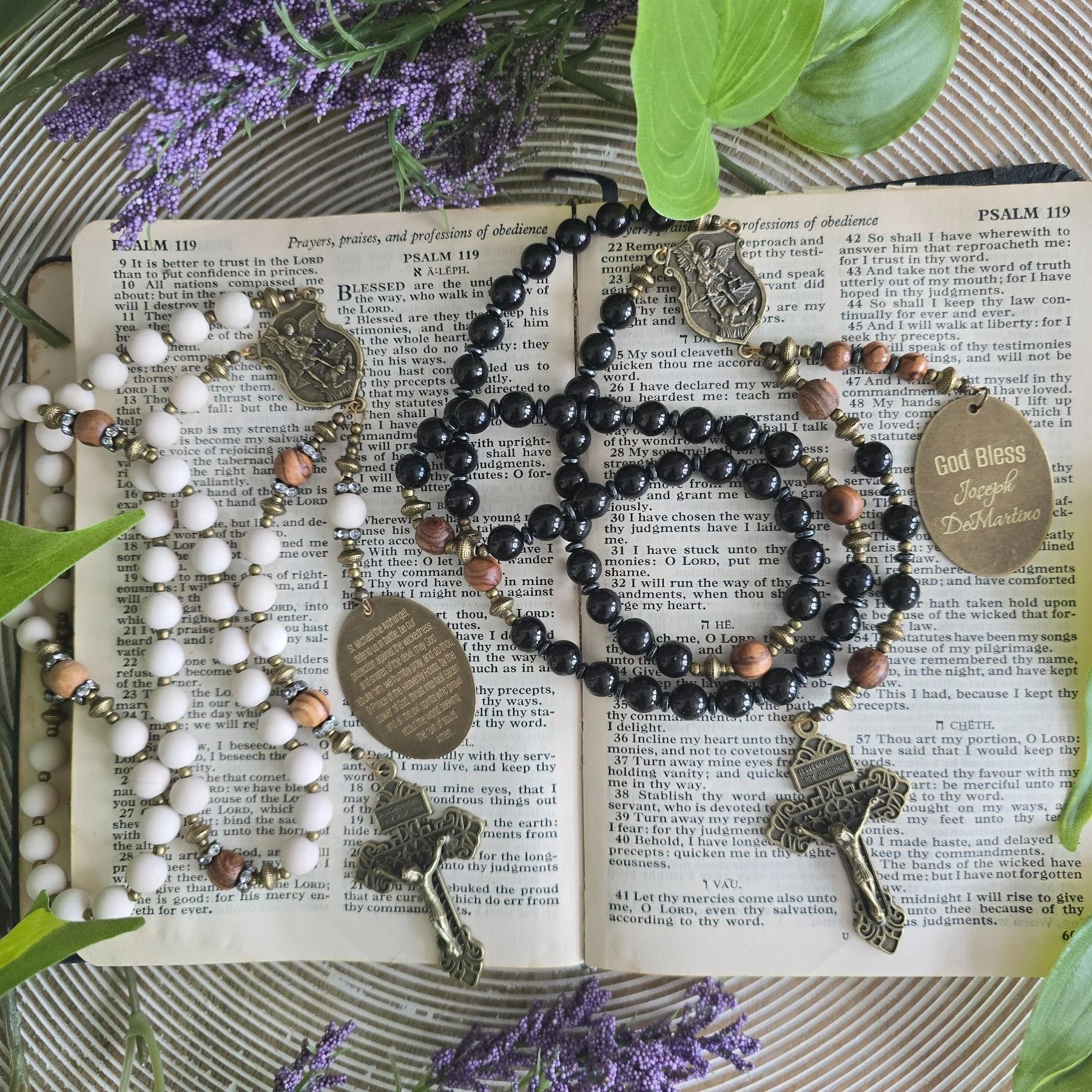 Handmade-St-Michael-Rosaries