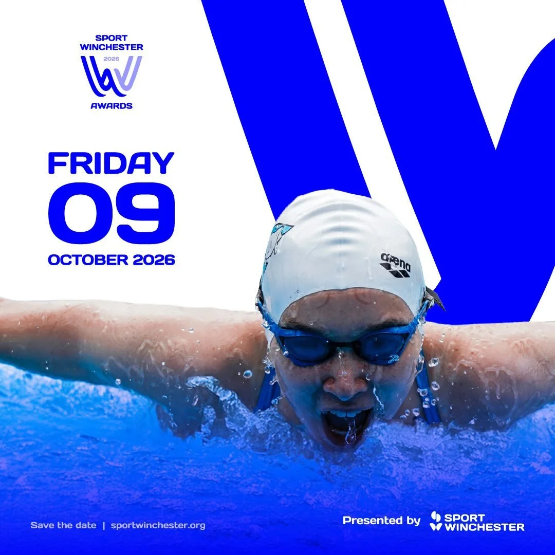 Please save the date for the inaugural Sport Winchester Awards &ndash; a celebration of community sport in our city. 
Join us on Friday 9th October 2026 at Winchester Rugby Club for an evening of celebration and connection, recognising the talent and