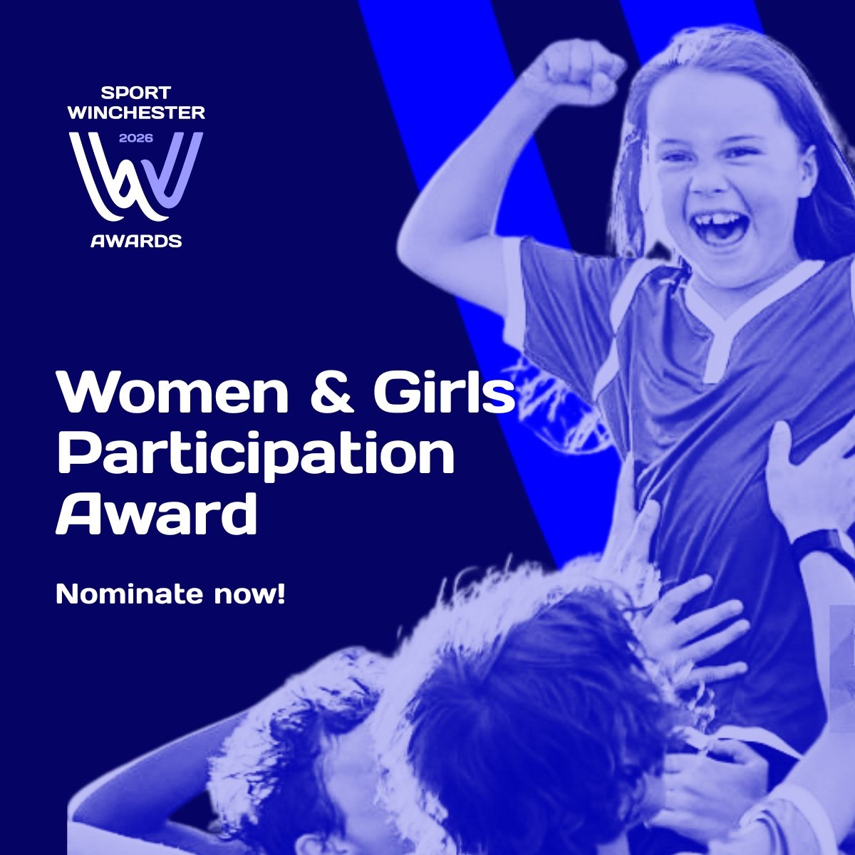 🏅 WOMEN &amp; GIRLS PARTICIPATION AWARD

The inaugural Winchester Sport Awards will take place on 9 October 2026, celebrating the people, clubs and organisations making a real difference to sport and physical activity across the Winchester district.