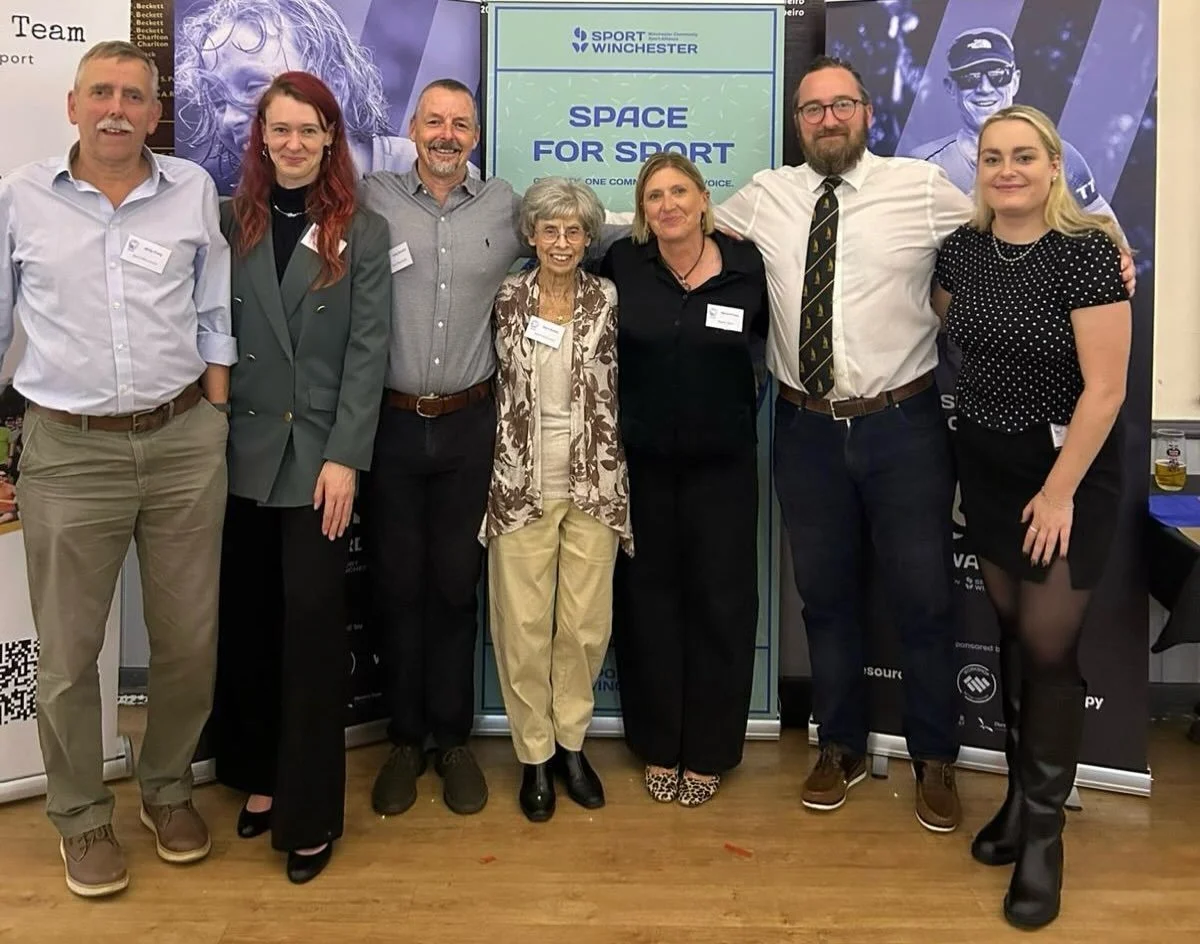 A huge post-awards thank you from the Sport Winchester team to:

our digital marketing partner @resourcefulmarketing

our fantastic sponsors @workhappy.uk and @workshop_winch and our supporters the Falconer Family Trust and @stevesteam

Our incredibl